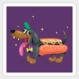 Dachshund Sausage Sticker